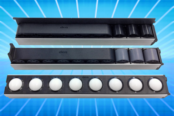 New ELEROLL modular roller track system from Elesa New ELEROLL modular roller track system from Elesa